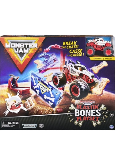 Monster Jam 1 64 Oyun Seti Blastin Bones Monster Mutt Dalmatian