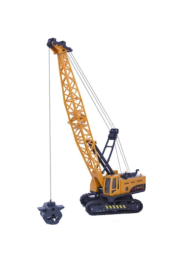 Paletli Vinç Çıkrıklı Kancalı İş Makinası Oyuncak 33 Cm