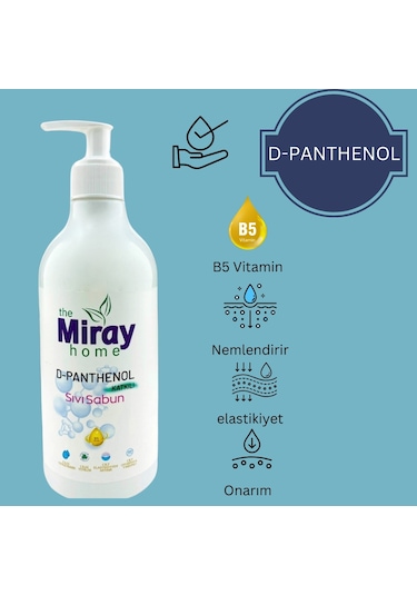 Miray Home Sıvı El Sabunu D-panthenol 500ml