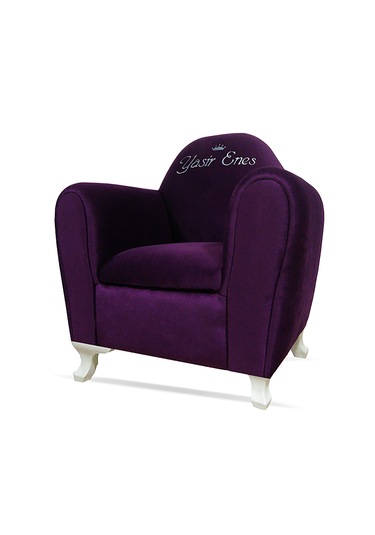 İsimli Kişiye Özel Çocuk Koltuğu 1-6 Yaş - Mor