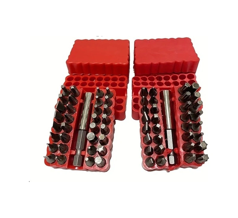 Trendooze 33 Parça Tornavida Ucu Seti Manyetik Tornavida Bits Torx Hex Star Çubuk