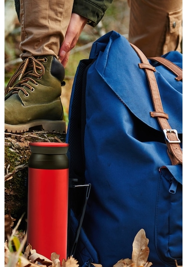 Karaca Rainbow Paslanmaz Çelik Termos 500 ML Kırmızı