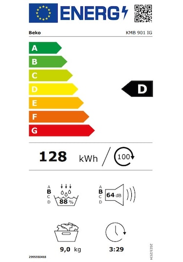Beko KMB 901 IG 9 KG Kurutma Makinesi
