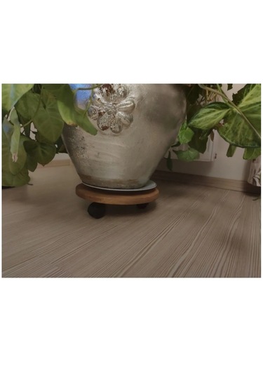 Doğal Çam Ahşap Saksı Altlığı Damacana Altlığı