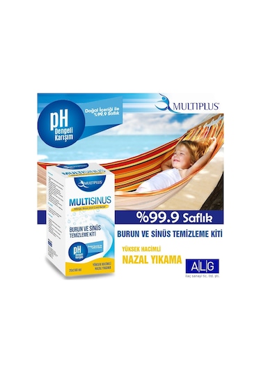 Burun ve Sinüs Temizleme Kiti 20X240Ml Multiplus Multisinus