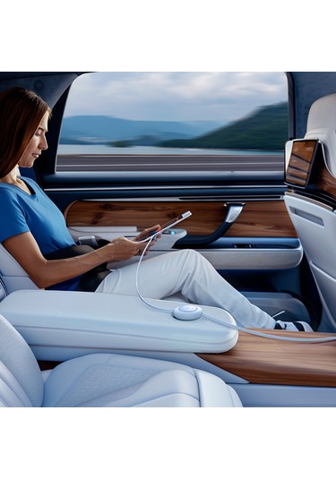 Baseus Free2pull Usb-c 100w Makaralı Hızlı Şarj Ve Data Kablosu, 2 Metre, Mavi 200 Cm