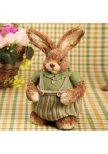 Suntek Tavşan Heykeli Bahçe Dekor Paskalya Tavşanı Heykelcik