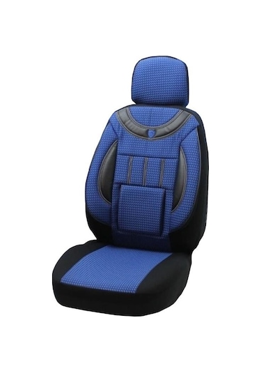 Toyota Proace City Cargo 2+1 Panelvan Koltuk Kılıfı Mavi-Siyah -