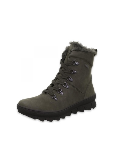 Legero 000530 Z Novara Gore-tex Deri Antrasit Kadın Bot Antrasit