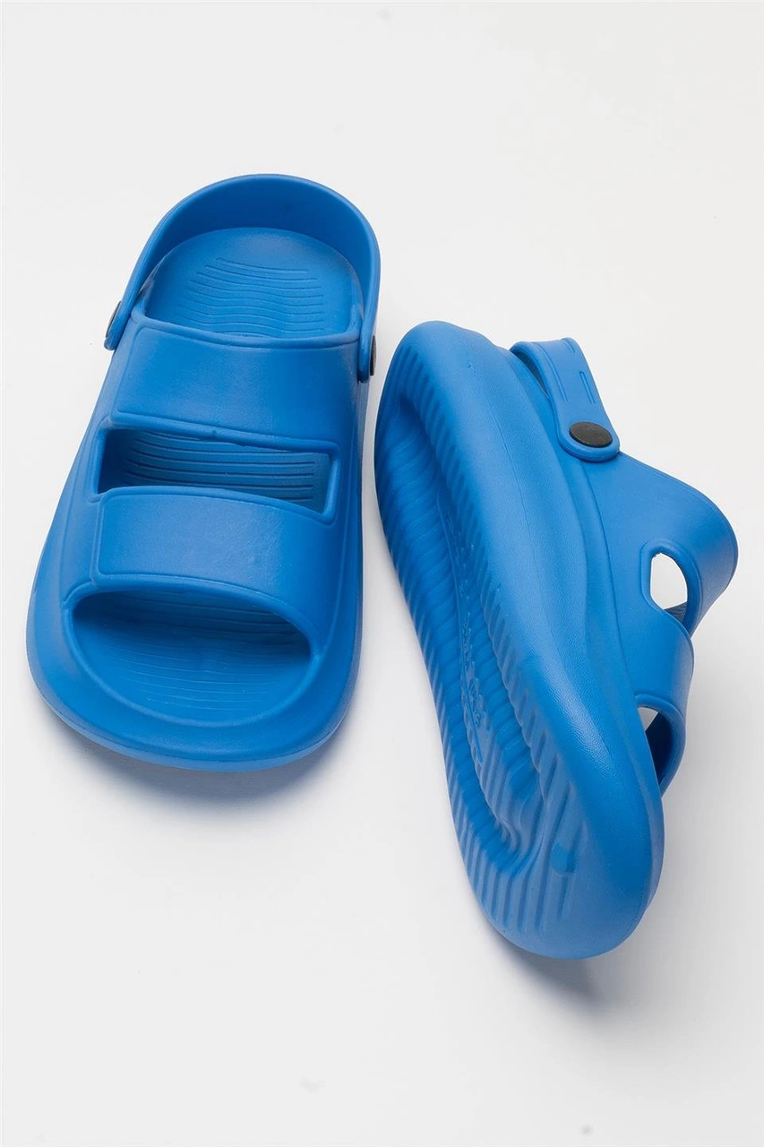 Unisex Ortopedik Deniz Havuz Terliği Sandalet Mavi MAVI