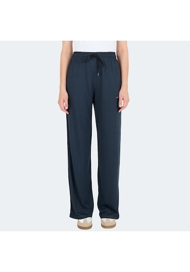 Slazenger KRISTER IN Kadın Cepli Bol Paça Koyu Gri Eşofman Altı