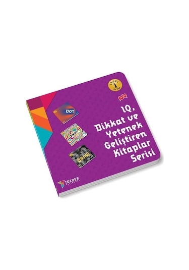 5+ Yaş 9'lu Set (level1-level2-level3) iq. Dikkat Seti
