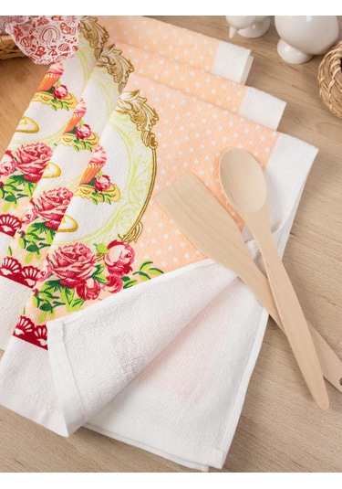 Wellness 38x63 Cm 3'lü Mutfak Tekstili Seti 204111910 Beyaz