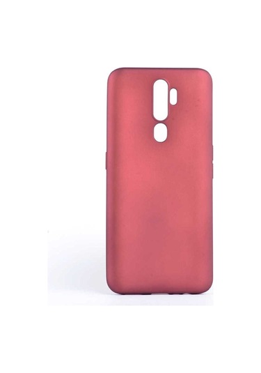 Oppo A9 2020 Kılıf Zore Premier Silikon Kapak Mürdüm