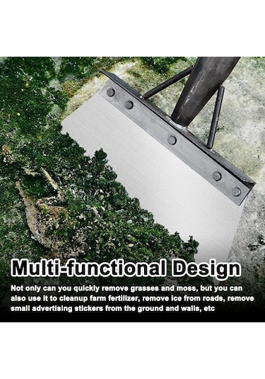 Vkemall Çiftlik Ve Ev İçin Çok Amaçlı Çelik Pala - Keskin Kenarli, Dayanıklı Ve Kolay Kullanim - 28 Cm Temizlik Ve Çayir Bakimi Aleti