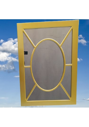 Ayna-Dresuar Motifli Model Parlak Gold Renk Kayın Torna Kutu Içi(486070600) Altın