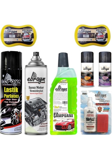 Süt Silikon Lastik Parlatıcı Motor Klima Temizleyic Sünger Ebrayn