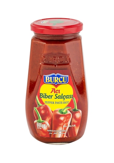 Burcu Acı Biber Salçası Cam 600 G