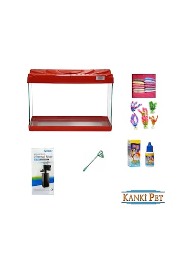 Kanki Pet 35 Cm Akvaryum Hazır Set 3518