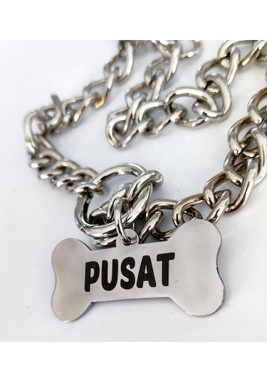 Isimli Köpek Tasması, Köpek Künyesi,Köpek Zinciri, Köpek Isimlik