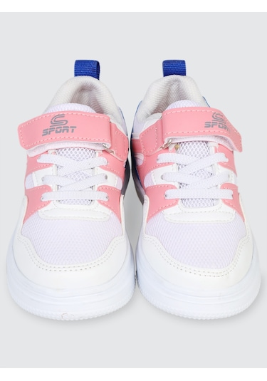 Civil Sport Kız Çocuk Spor Ayakkabı 26-30 Numara Beyaz-pembe Beyaz-Pembe