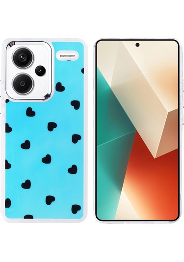 Xiaomi Redmi Note 13 Pro Plus 5g Kılıf Airbag Tasarımlı Zore Hadra Kapak Kalp
