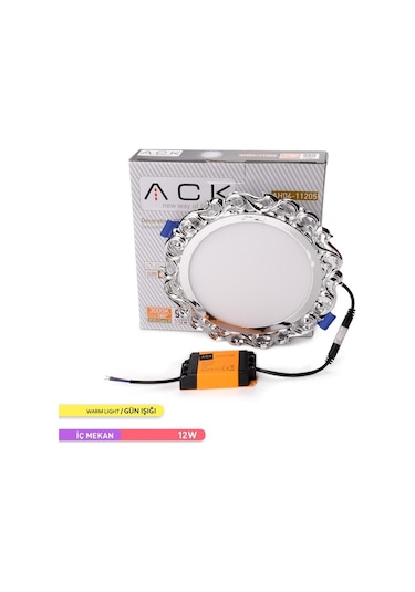 AH04-11205 12W 3000K Günışığı Sıva Altı Dekoratif Led Spot Panel