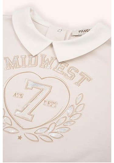 Panço Bej Kız Çocuk Sweatshirt 2511gb08001 Bej