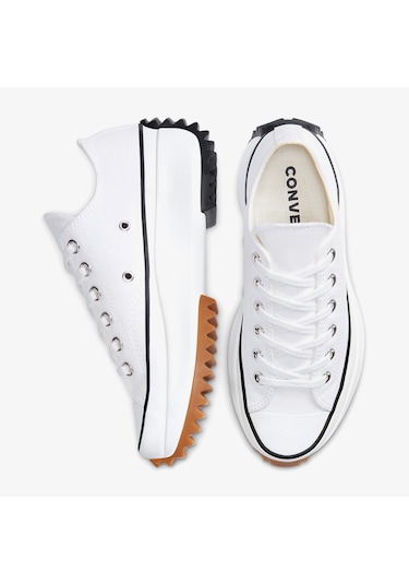 Converse Run Star Hike Platform Unisex Beyaz Sneaker Düz 168817c Beyaz