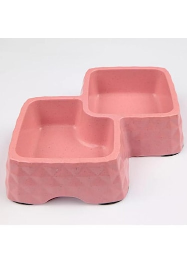 Bobo Bambu İkili Mama Su Kabı Bo-3165 360 ML + 430 ML