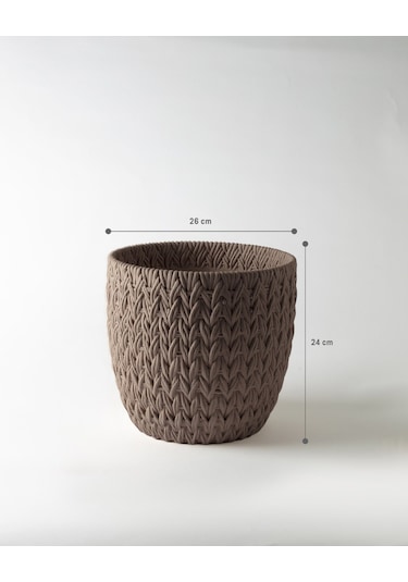 Dolly Saksı - Vizon - 26 Cm 8684427125298 Diğer