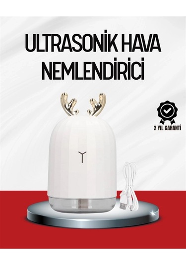 Ceylan Adam El Tipi Usb Mini Soğuk Mist Nemlendirici 220 Ml Tank