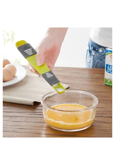 Pratik Mutfak Ayarlanabilir Gıda Ölçüm Kaşık Şeker Tuz Kahve Gıda
