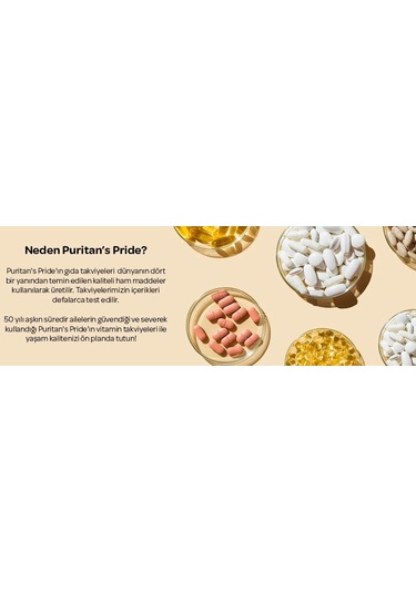 Puritan's Pride Calcium Magnesium Zinc 100 Tablet