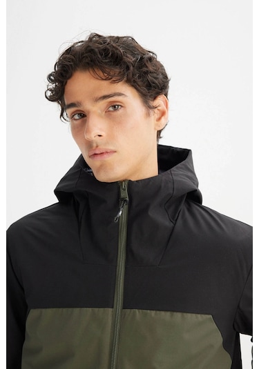 Lee Kapüşonlu Relaxed Haki Erkek Mont L2520257801 Haki