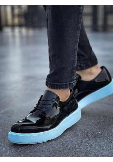 Ch001 Rbt Classic Lace Erkek Ayakkabı Sıyah Çok Renkli