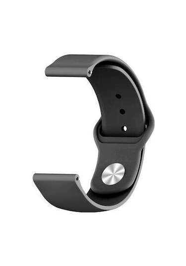 Oppo Watch 46mm 22mm Soft Silikon Kordon + Metal Kordon Dönüştürücü