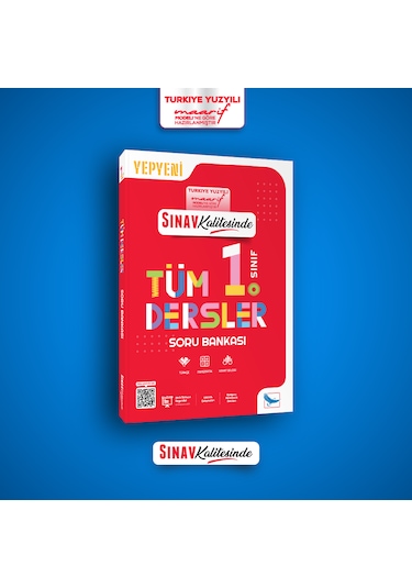 Sınav Yayınları 1. Sınıf Tüm Dersler Soru Bankası
