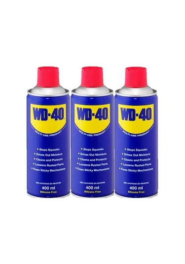 3 Adet Pas Sökücü Sprey Wd-40 400 ML