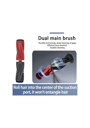 Leasetake Roborock Saros 10r / G20s Ultra Robot Süpürge Parçaları İçin Yedek Aksesuarlar Ana Yan Fırça Hepa Filtresi