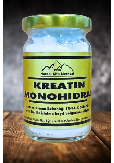Nurbal Şifa Merkezi Kreatin Monohidrat Tozu 50 G