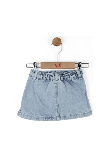 Nk Kids Cute Kız Çocuk Jean Etek 58705 Mavi