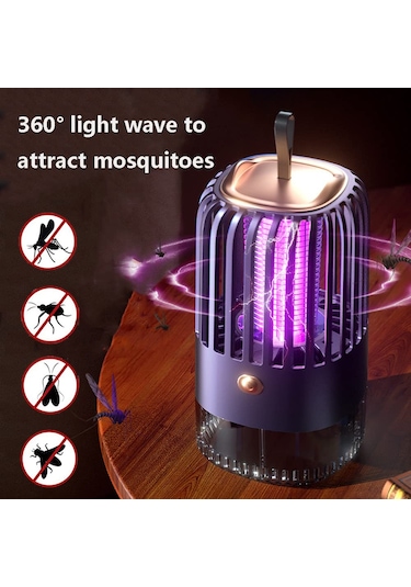 Qianfan Lambası,usb Şarj Edilebilir Sivrisinek Öldürücü