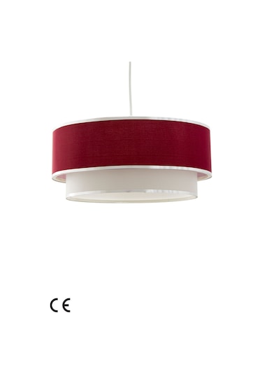 Vivid Tekli Sarkıt Bordo Avize Bordo