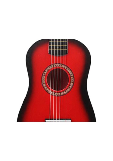 Suntek Mini Akustik Ahşap Gitar Kırmızı 23 Inç