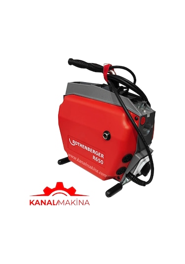 Rothenberger R650 Kanal Gider Açma Tıkanıklık Açma Makinesi