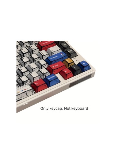 Honeybeeshop Btfoor 130 Tuşlu Pbt Anahtar Kapağı Karikatür Cherry Yükseklik 6.25u Renk Seçenekli