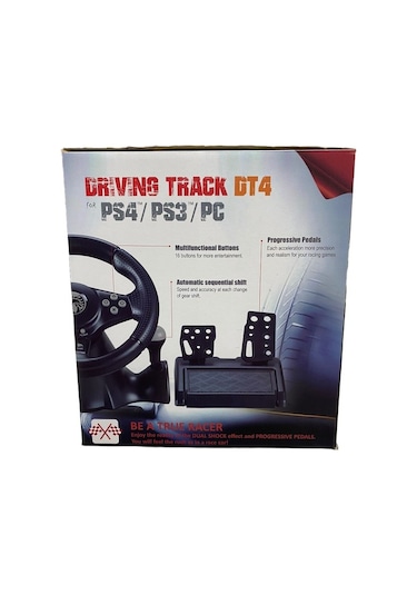 Kontorland Dt4 Ps4/ Ps3/ Pc/ Swıtch/ Androıd Için Tak Çalıştır Direksiyon Seti