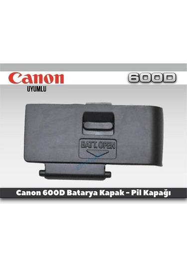Tewıse Canon 600D Uyumlu Batarya Kapak - Pil Kapağı