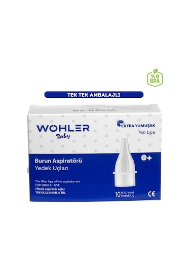 Wohler Nazal Burun Aspiratörü Yedek Uç 10 'lu ( Otribebe Uyumlu )
